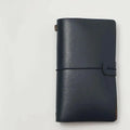 Vintage PU Leather Refillable Notebook Soft Cover Loose Leaf Pages Qme A1