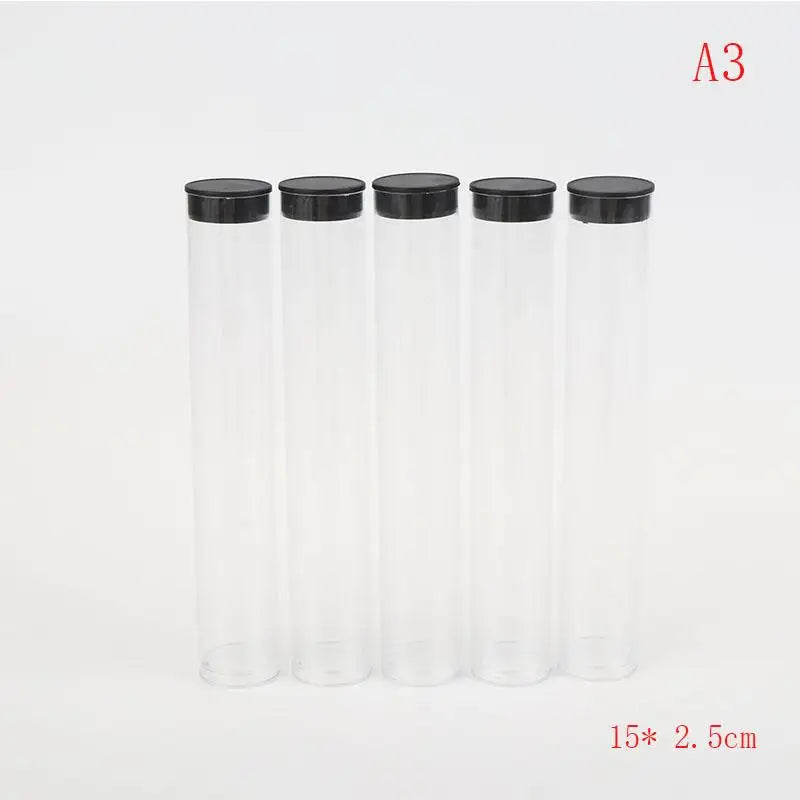 Clear Travel Toothbrush Case Storage Tubes Lids Portable Holder Qme A3