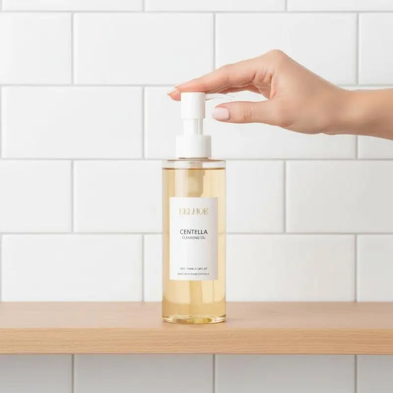 Deep Clean Centella Cleansing Oil Vitamin E Moisturizing Makeup Qme