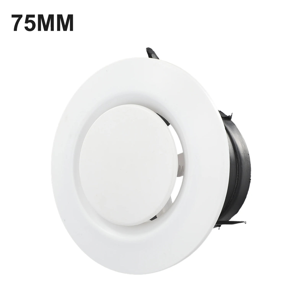 ABS Tuyere Ceiling Air Supply Mountable HOT AIR Vent Grille Cover Easy Diffuser Exhaust Hood 75mm/100mm/125mm/150mm/200mm Qme 75MM