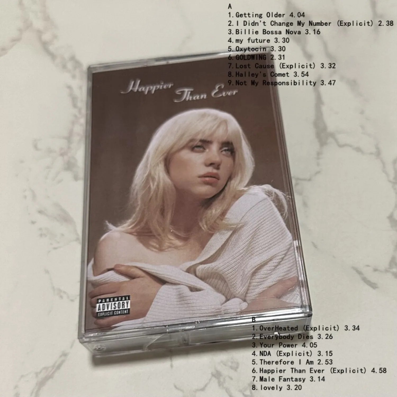 New-Generation Pop Aesthetic Milestone 4-Album Complete Cassette Set,Set or Single Available，From Debut EP To Latest Work Qme Happier