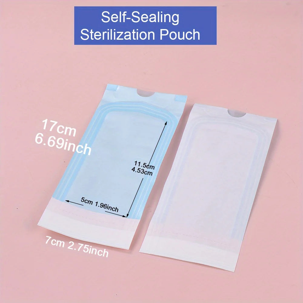 Sealed bag, self-sealing type, nail art tool accessories, packaging supplies, supplies for nail art tools Qme