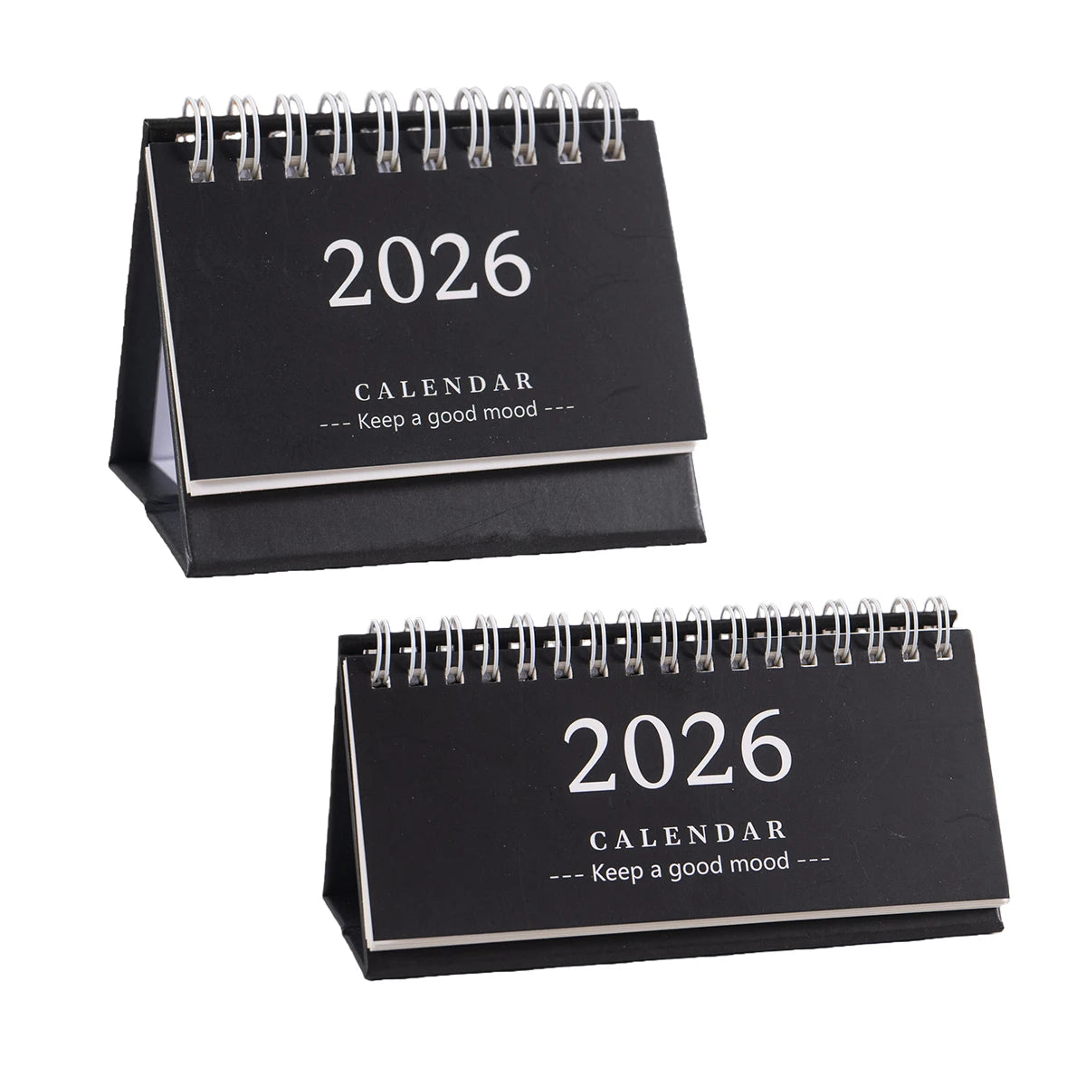 2026 Mini Desk Calendar Desktop Notepad Ornament Cute Simple Calendar,Christmas New Year Gift, Daily Planner Table Calendar Qme