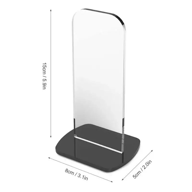 Vertical Storage Stands Sports Glove Holders Desktop Organizer Clear Qme