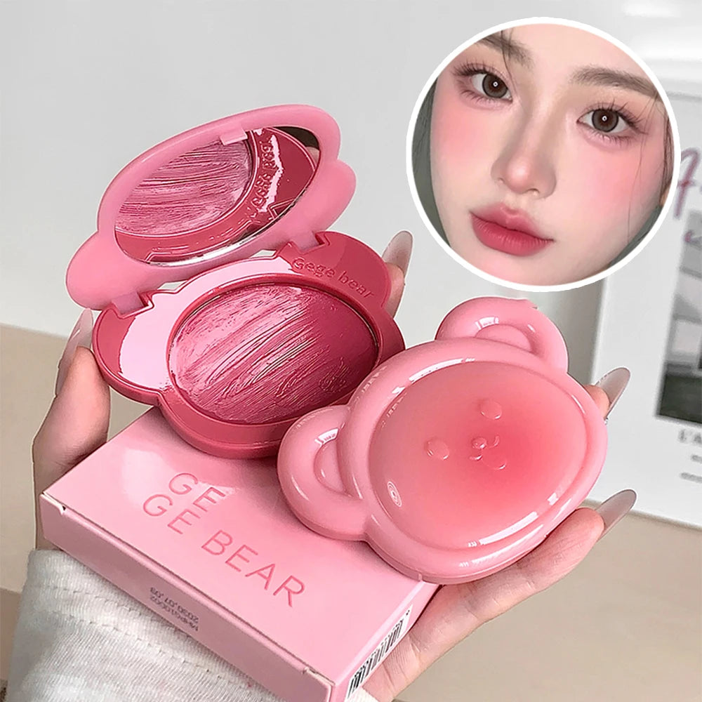 Light Blush Cream Gege Bear Moisturizing Matte Vitality Whitening Qme
