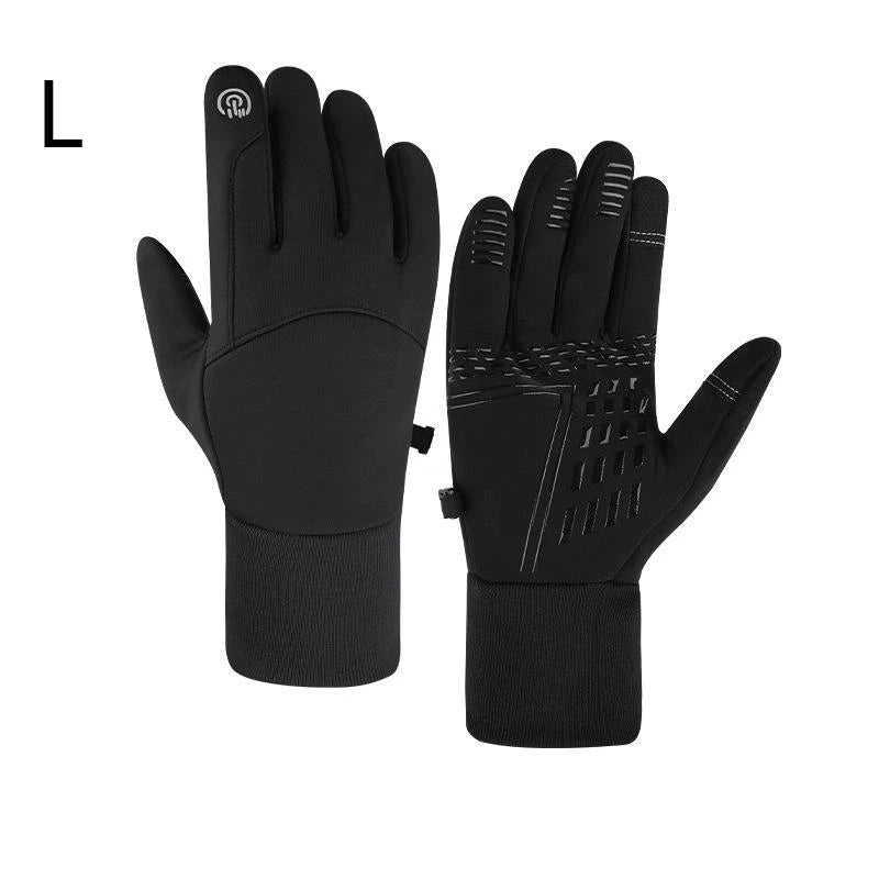 1Pair Winter Gloves Men Women-waterproof Thermal Glove Cold Weather Qme 2