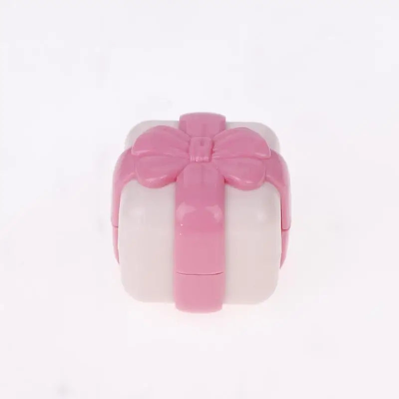 Cosmetic Cream Ceramic Jar Bow Sample Eyeshadow Pots Lip Balm Bottles Qme 1pcs