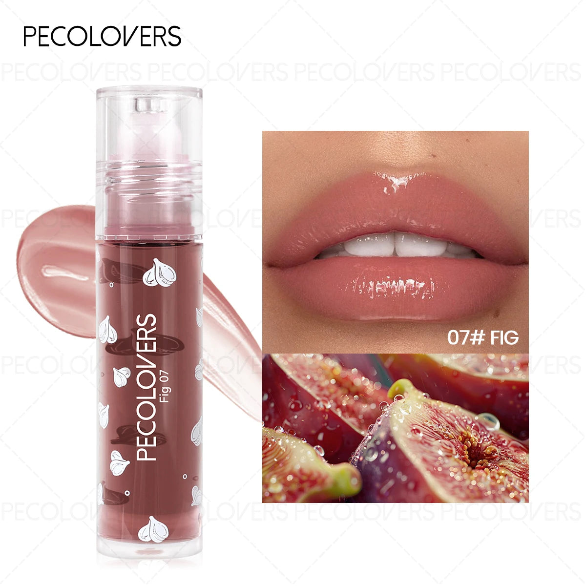 Lip Balm Moisturizing Lips Fruity Gloss Tinted Long-lasting Qme 07