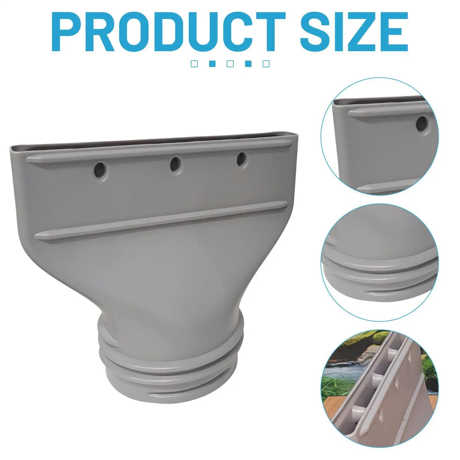 1.5m Ventilation Duct Vent Hose Portable Ac Hose Coupler Exhaust Hose Adapter Vent Tube Coupler Extra Long Air Conditioner Pipe Qme