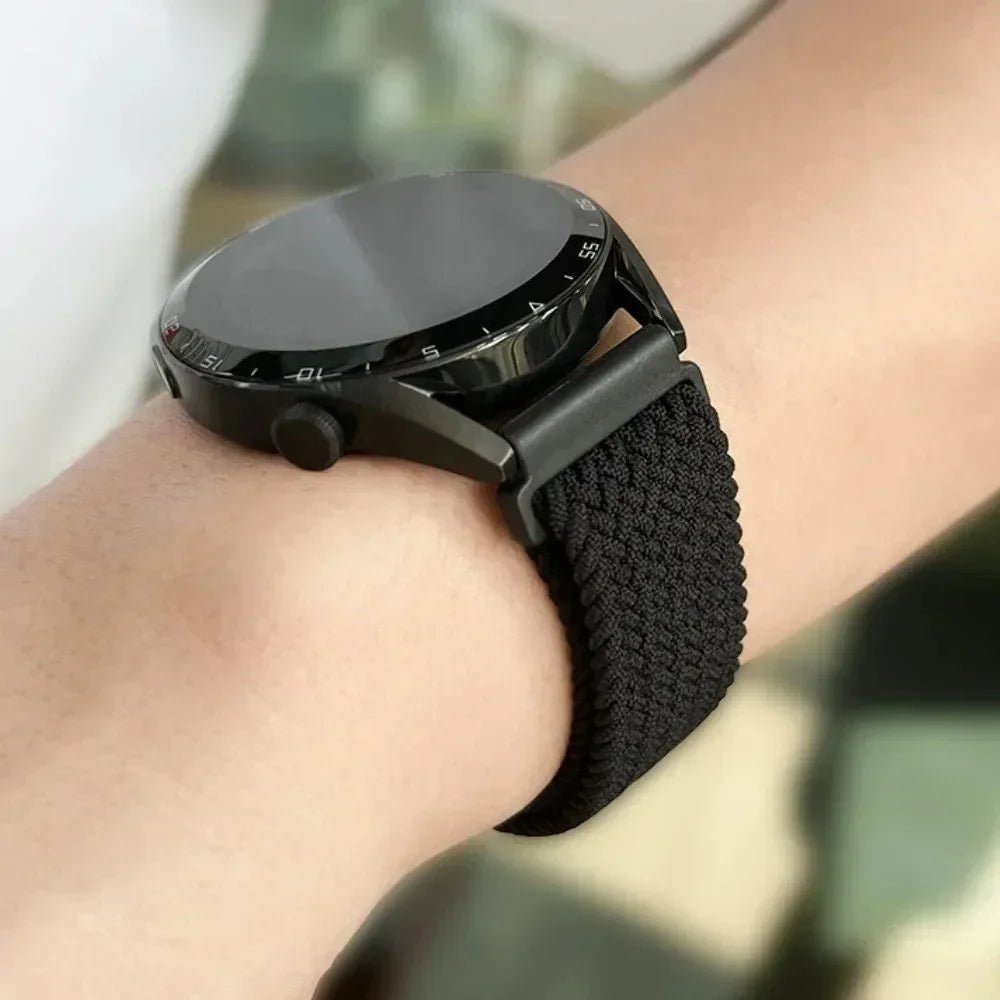 20mm 22mm nylon strap For Huawei watch 4/GT4/2/3 Pro Amazfit GTR 4 Magnetic breathable watchbands For Samsung Galaxy watch 6 5 4 Qme