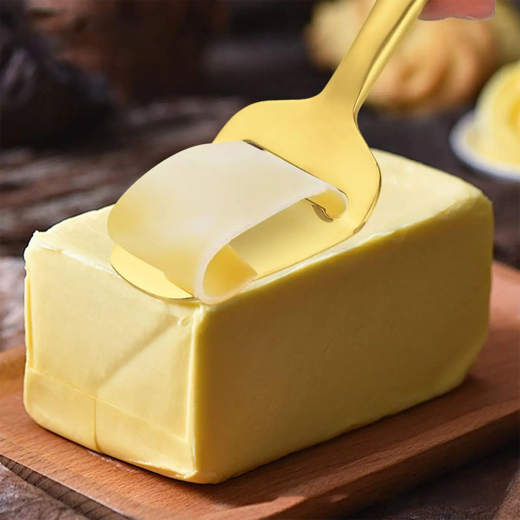 Cheese Slicer Non-stick Stainless Steel Tools Hard Kitchen Home Qme