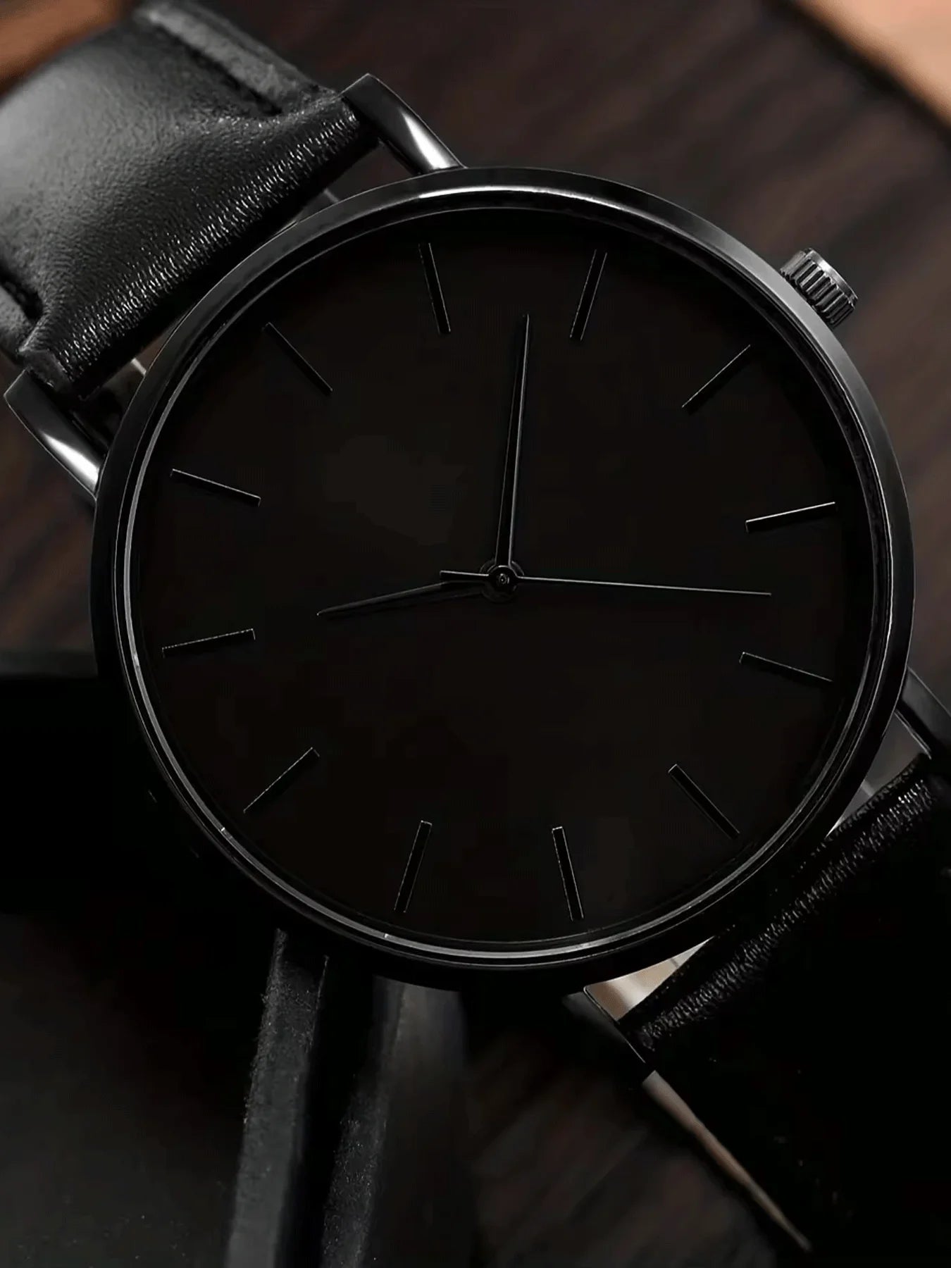 3-piece watch set, men's exquisite versatile watch, fashionable quartz watch, simple temperament watch set Qme
