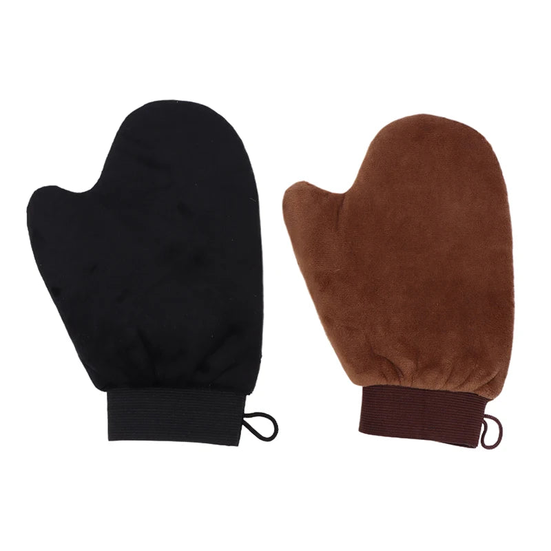 Reusable Fingerless Gloves Self-tanning Cream Lotion& Mousse Body Qme