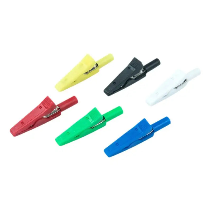 1 10A Insulated Alligator Clip Battery Test Banana Female Adapter Qme