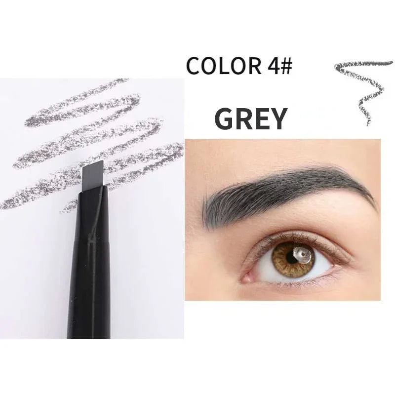 Professional Eye Brow Tint Cosmetics Natural Long Lasting Paint Eyebrow Waterproof Black Brown Eyebrow Pencil Makeup Cosmetics Qme 04
