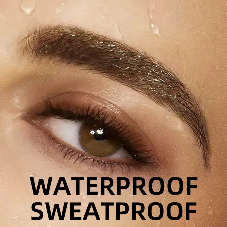 Waterproof Professional Eyebrow Powder Black Brown Coffee Lasting Qme