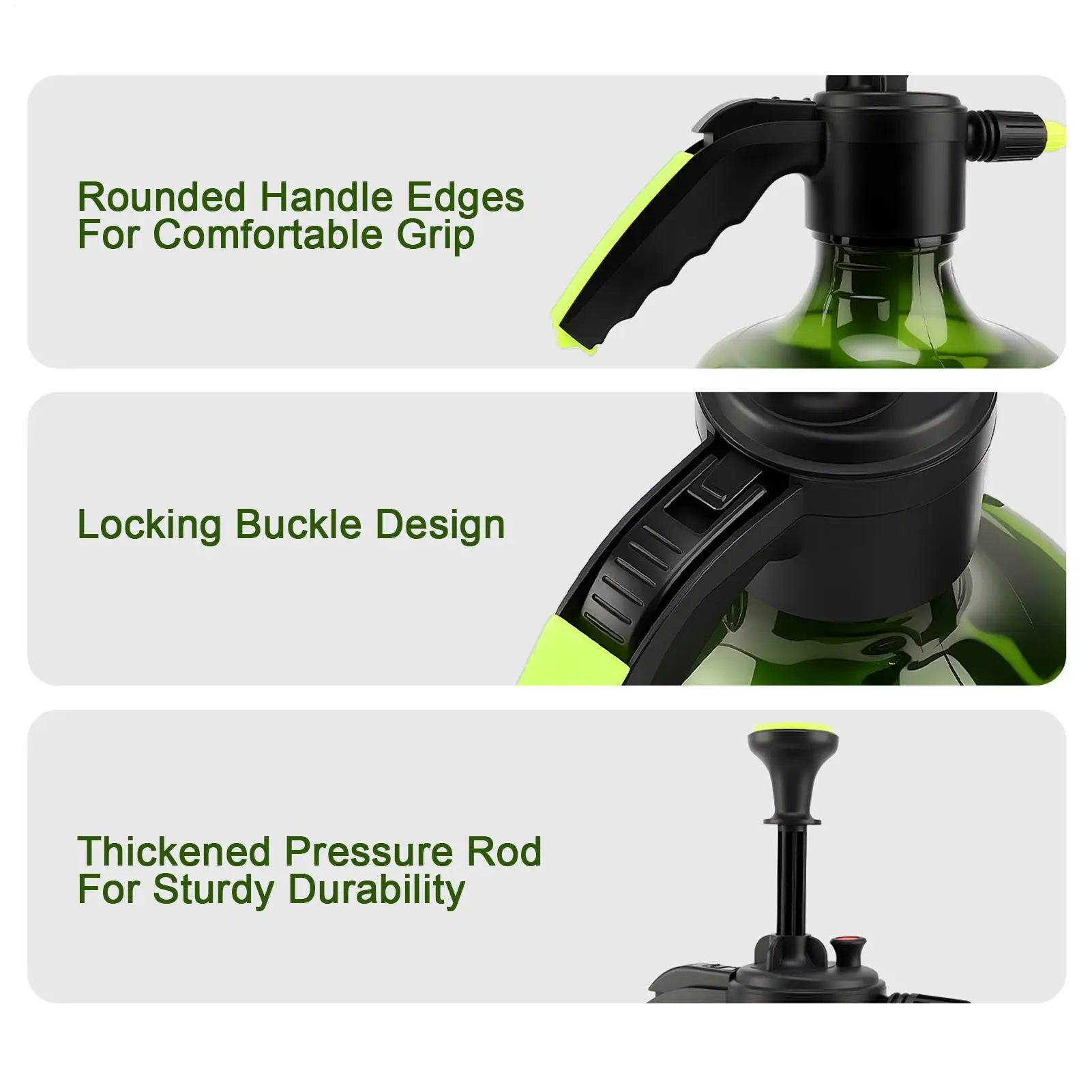 Plant Mister 4L Large Capacity Leak-Proof Multi-Mode Manual Hand Plant Watering Can for Flowers Vegetables Trees Windowsills Qme