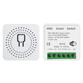 16A WiFi 2 Way Control Tuya Mini DIY Switch Smart Life App Smart Home Automation Module Interruptor Work for Alexa Google Home Qme 1PC