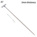 Stainless Steel Bearing Circular Saw Guide Rail Ruler Adjustable Qme A7