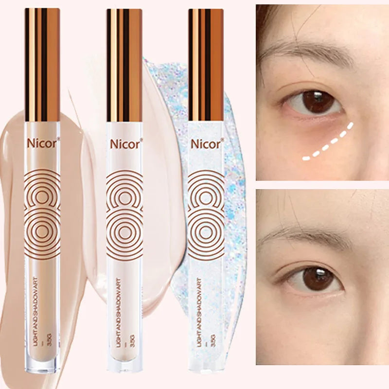 Gloss Concealer Beauty Stick Easy Use Suitable Beginners Waterproof Qme
