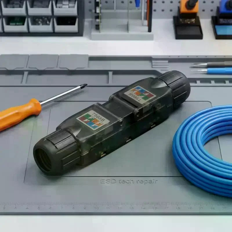 Terminal Network Extension Cable Tool-less Connector Extender Qme
