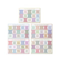 ^Spanish Bible Labels 75 Book Labels Laminated Bible Labels Bohemian Theme Men And Women Laminated Bible Index Study Reading Qme B 5pcs