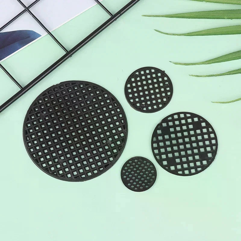 Bottom Grid Mat Multi-function Flowerpot Mesh Pad Hole Bonsai Basin Qme