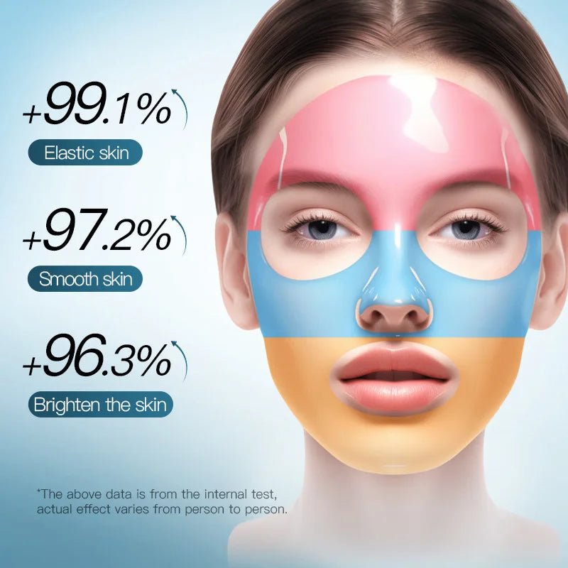 Collagen Facial Masks Moisturizing Whitening Faded Wrinkles Lift Firming Sakura Hyaluronic Acid Face Mask Korean Cosmetics Qme