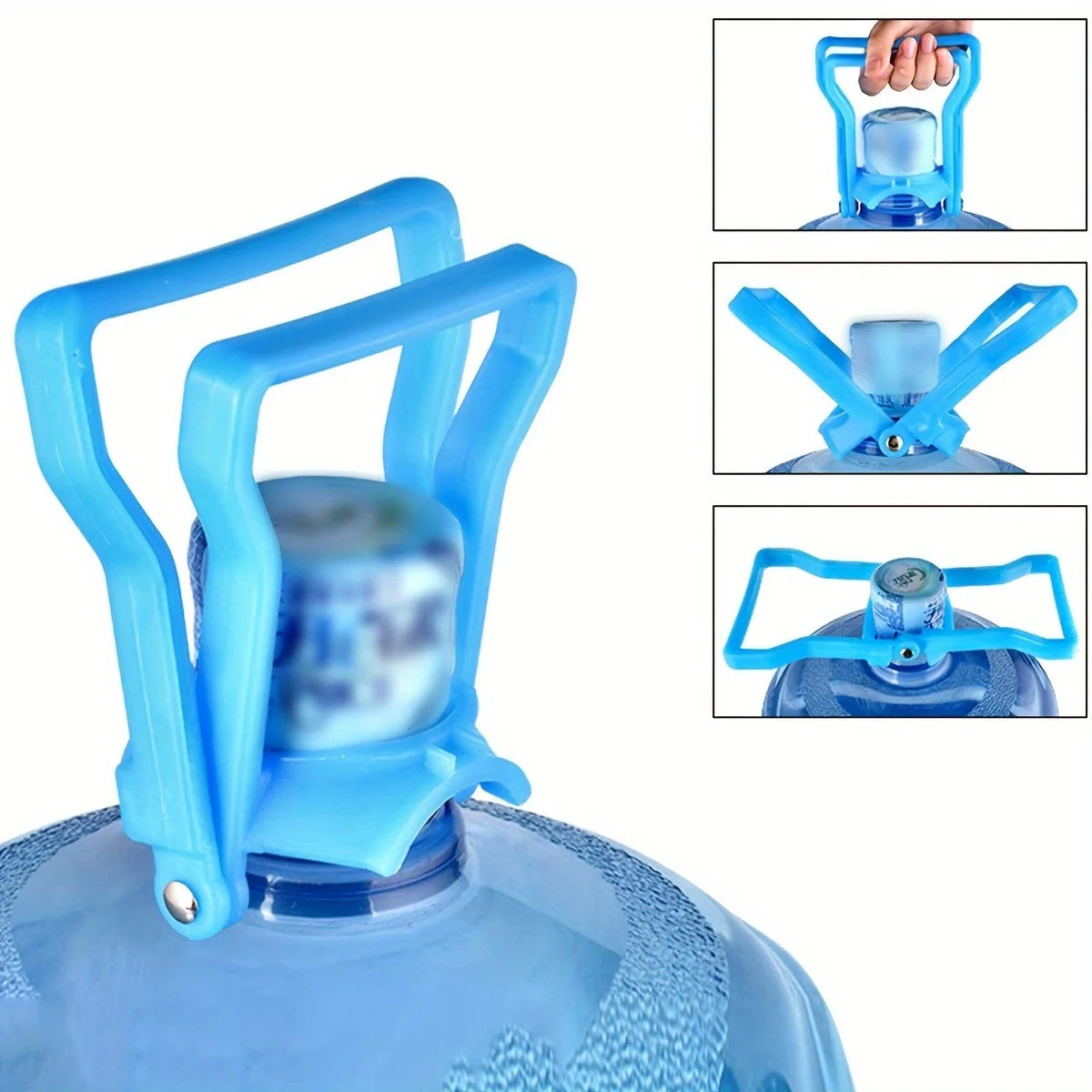 Barreled water pail carrying ring large bucket water handle mineral spring pure bucket water lift household thickening saves Qme