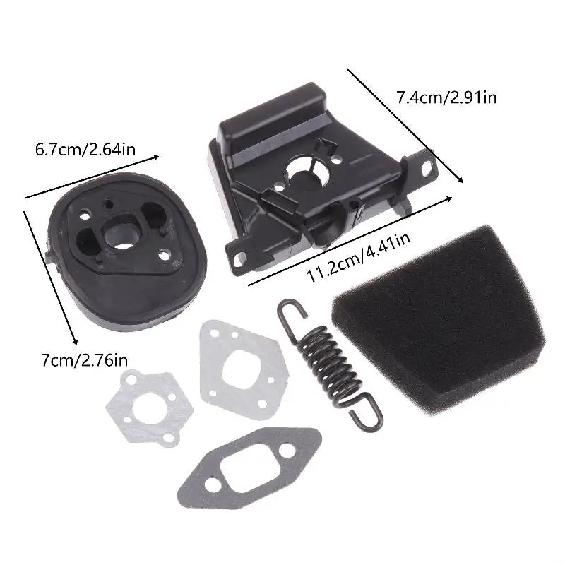 2055 Carb Adapter Spacer Gasket Chainsaw Replacement Parts Poulan Qme