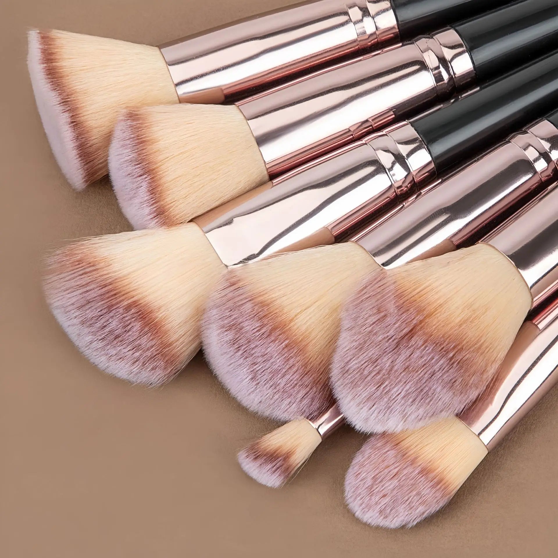 Professional 3- Makeup Brushes Eyeshadow Foundation Concealer Qme