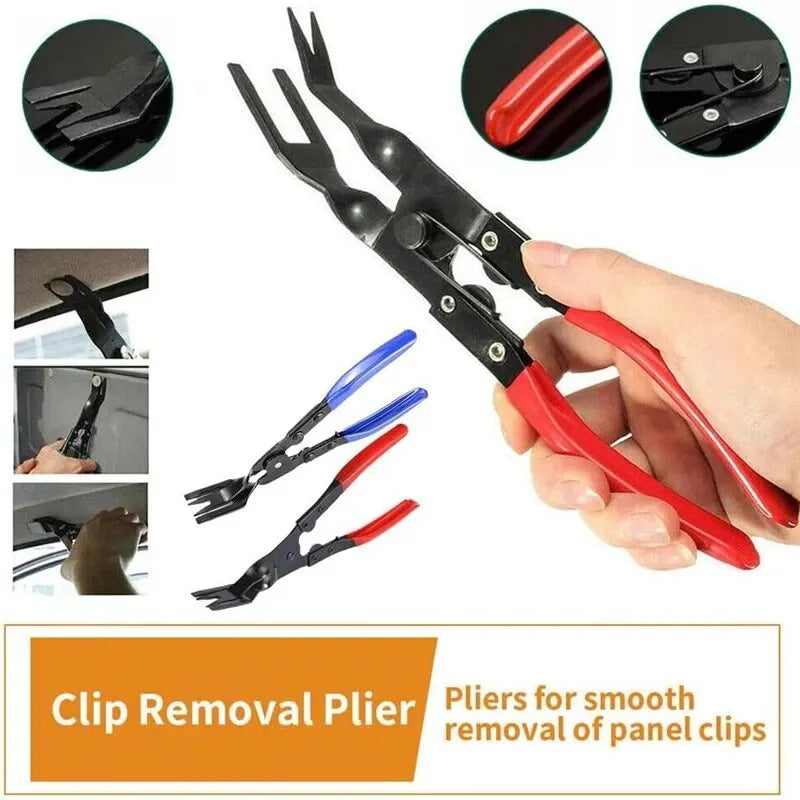 Auto Trim Clip Removal Plier Door Panel Fascia Dash Upholstery Remover Disassembly Plier Car Headlight Installation Tool Qme