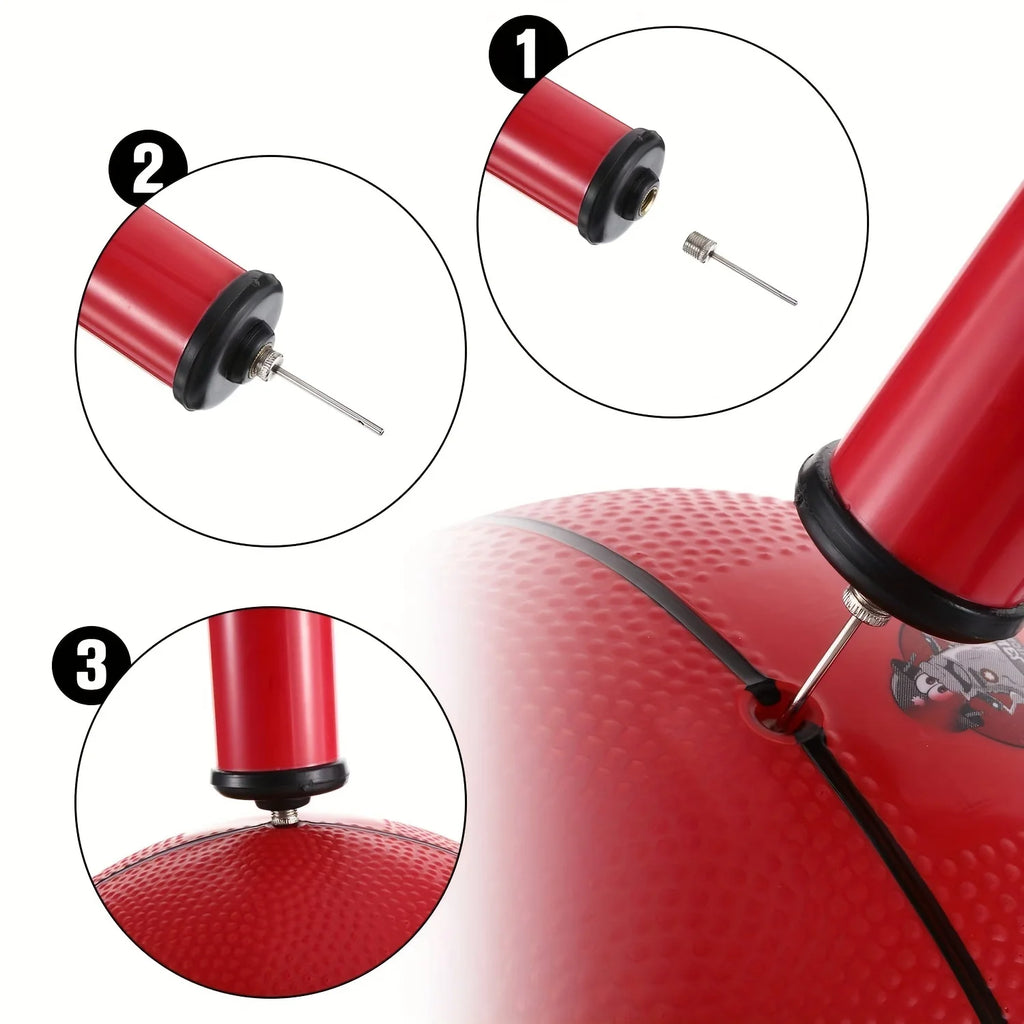 Air pump needle, high-quality inflation needle, suitable for inflating soccer balls, basketballs, volleyballs or rugby balls, Qme
