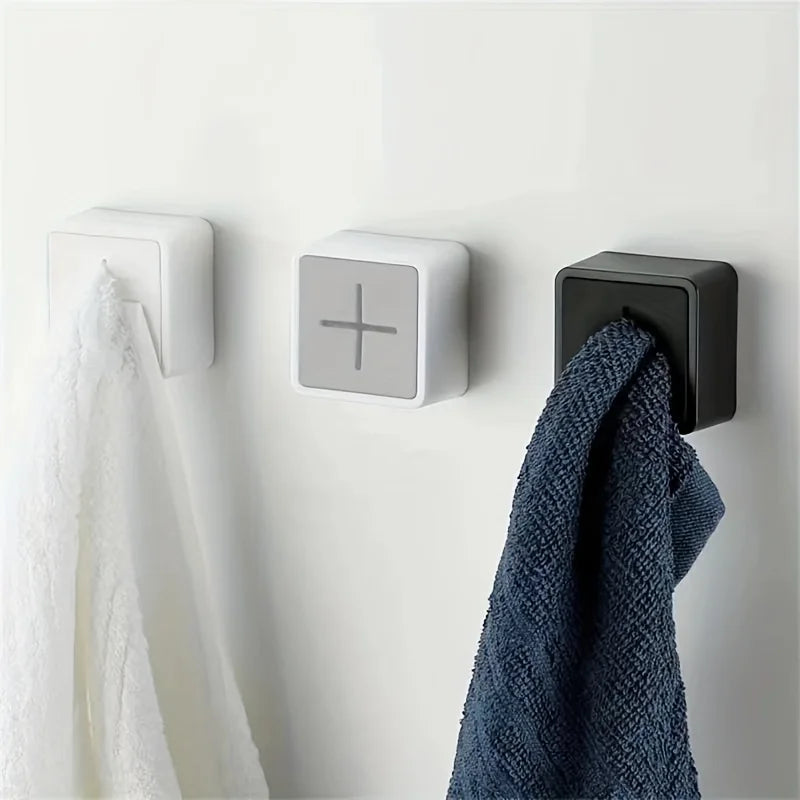 1 Kitchen Plastic Towel Holder Hook Storage Qme