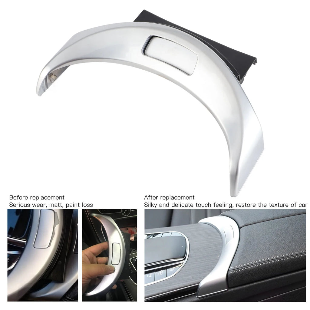Armrest Storage Box Release Button Direct Fit 2056803307 Scratch Easy Installation OE Standard for Cars Qme