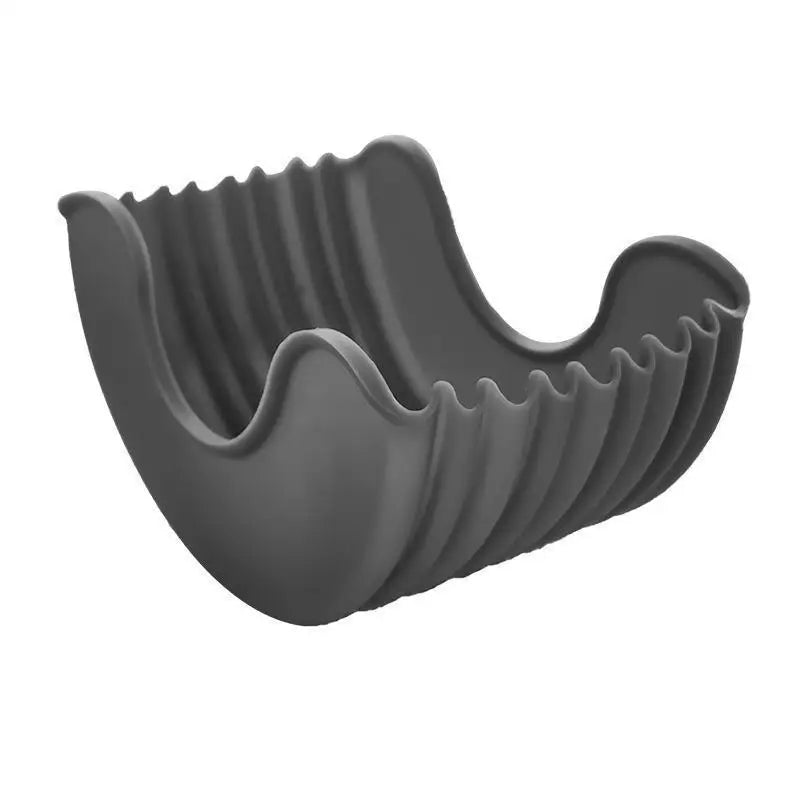 Reusable Burger Rack Useful Gadgets Silicone Frame Tool Holder Shelf Qme C
