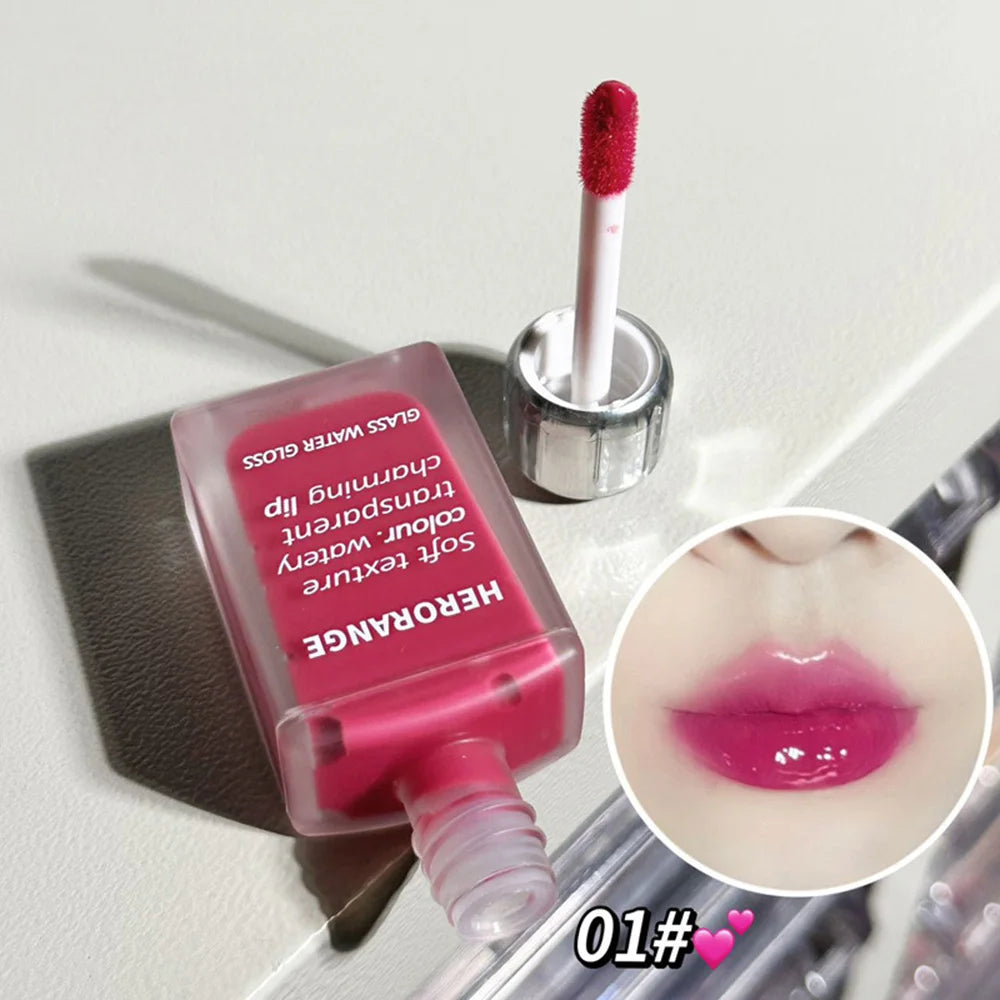 Moisturizing Plump Lips Mirror Effect Lip Non Greasy Texture Liquid Qme