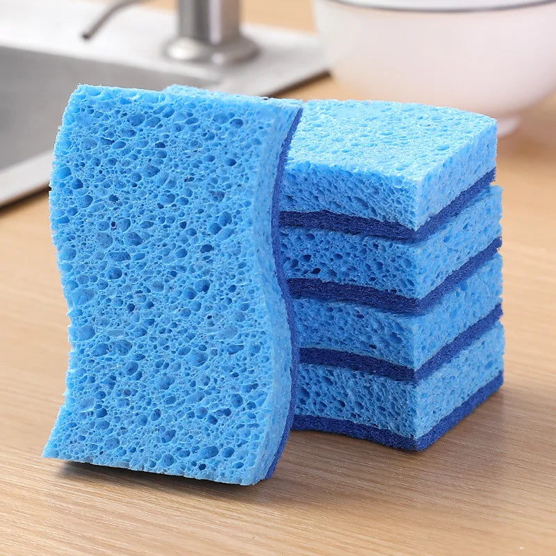 3pcs Sponge cleaning tool for daily dishwashing, pot washing, and sponge cleaning in the kitchen and household, made of sponge b Qme