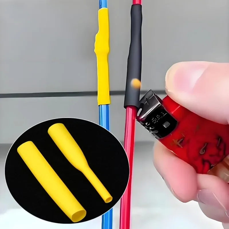 Heat Shrink Tubing • Electrical Connection Cable • Suitable for Electrical Insulation Protection Sleeves for Home Qme