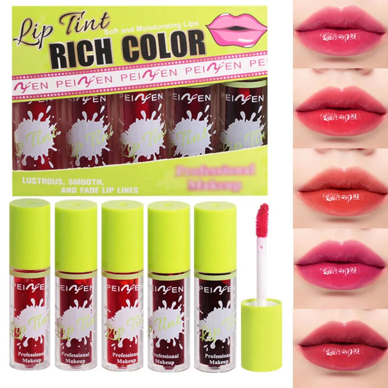Moisturizing Colored Lip Oil Deeply Nourishes Lips Brightens Suitable Qme