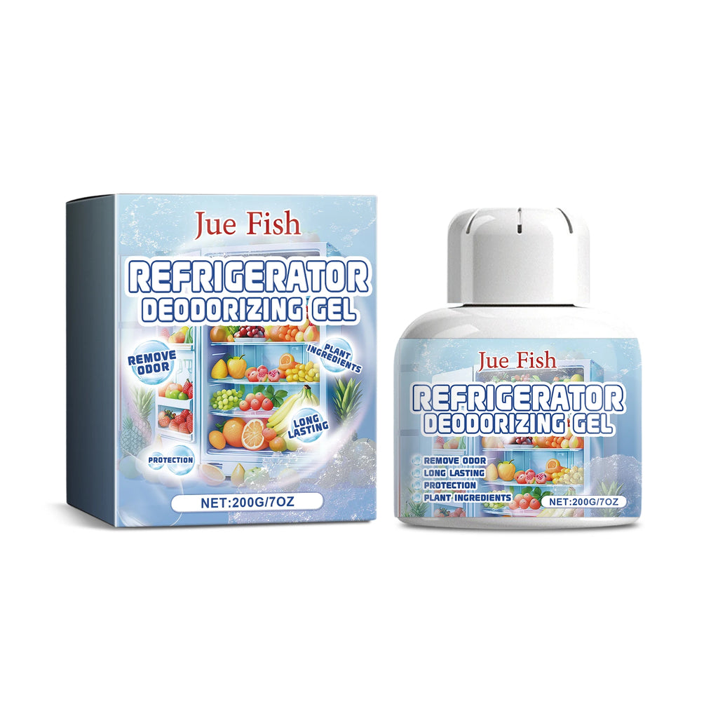 Refrigerator Deodorizer Gel Quickly Removing Odors Keep Refrigerator Freshening Long-Term Protection Household Fridge Deodorant Qme 200g Boxed