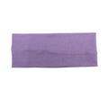 Unisex Simple Solid Running Sports Yoga Headband Absorb Sweat Elastic Qme Lavender