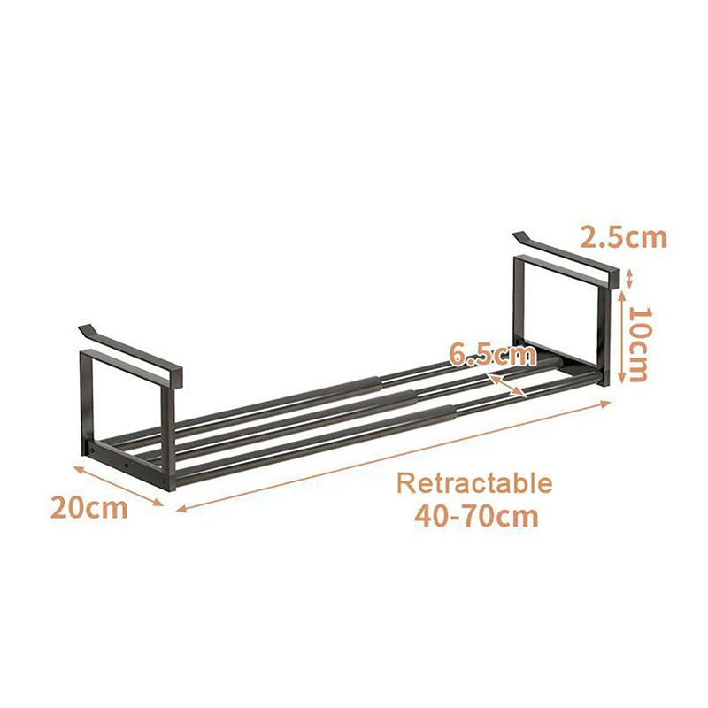 Adjustable Shoe Rack Space-saving Layered Organizer Home Cabinets Qme
