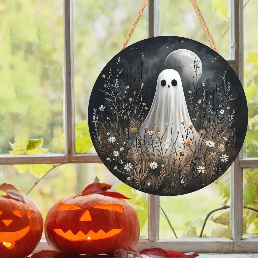 Halloween Door Sign 2D Happy Wood Pirate Captain Haunted House Qme