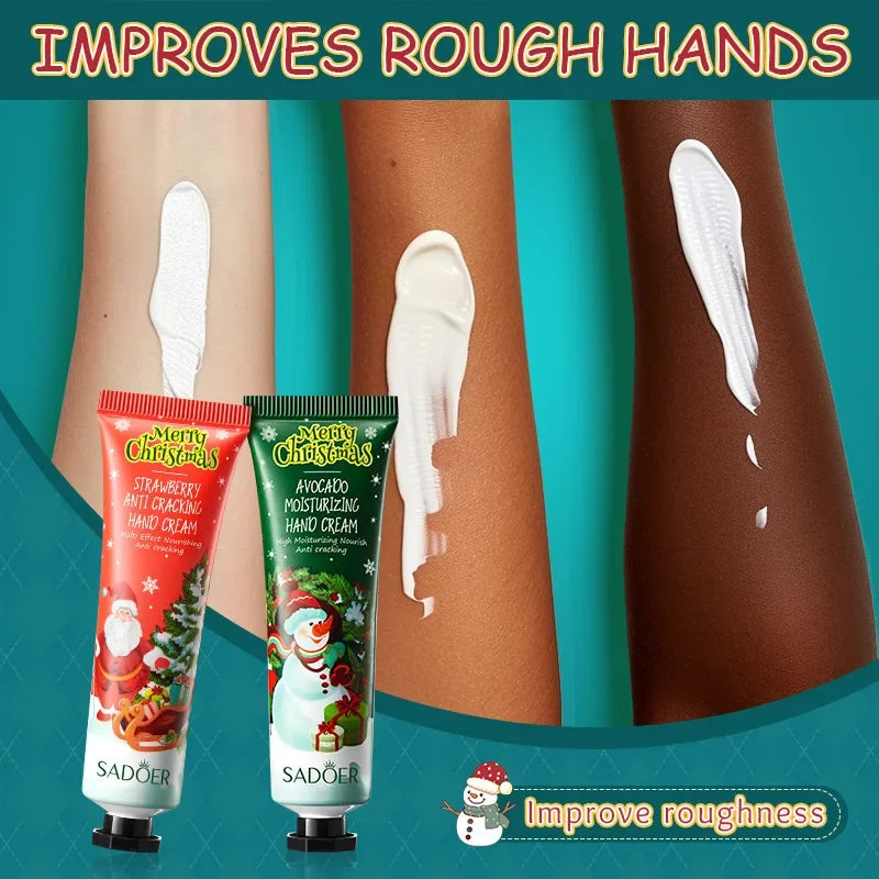SADOER Christmas Moisturizing Repair Anti-cracking Hand Cream Qme
