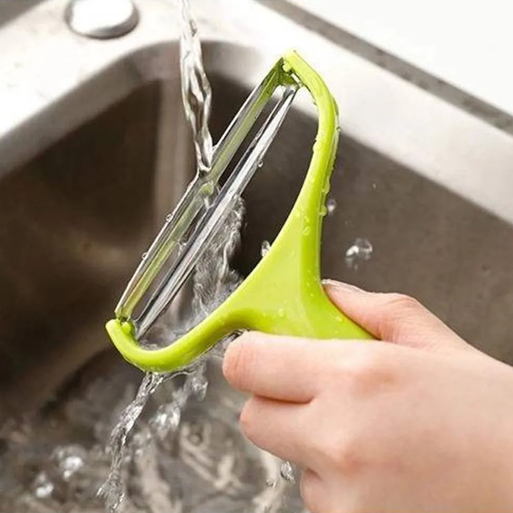 Peeler Vegetables Fruit Stainless Steel Cabbage Graters Salad Potato Slicer Kitchen Accessories Cooking Tools Wide Mouth Qme