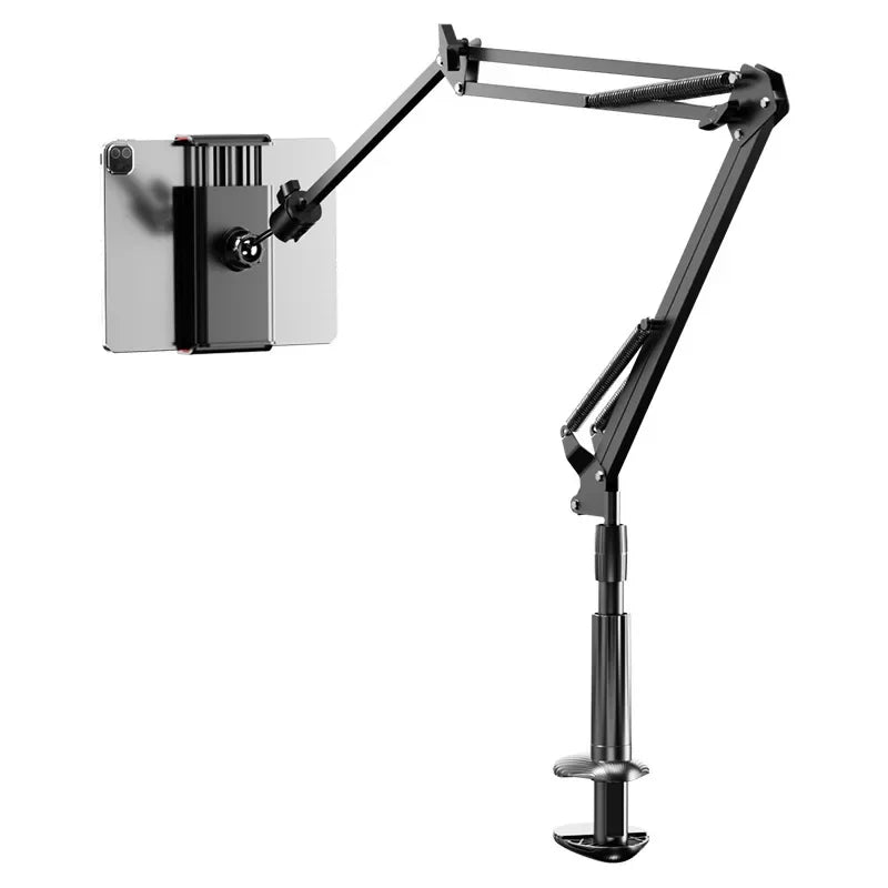 360Degree Long Arm Tablet Holder Stand for 4 to 11inch Tablet Smartphone Bed Desktop Lazy Holder Bracket Support for iPad Qme
