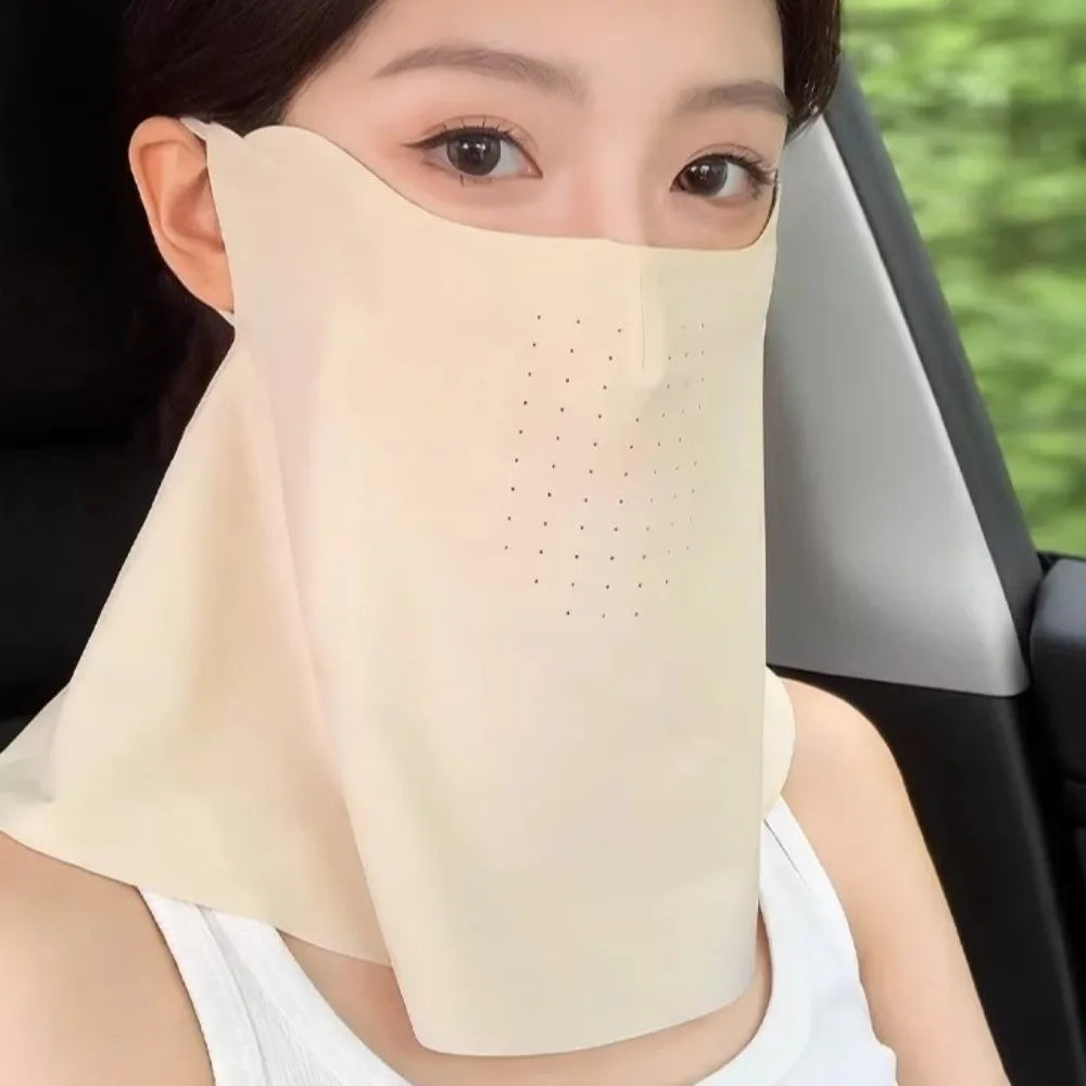 Thin Cabin-style Face Shield UV-proof Material Breathable Sunscreen Qme