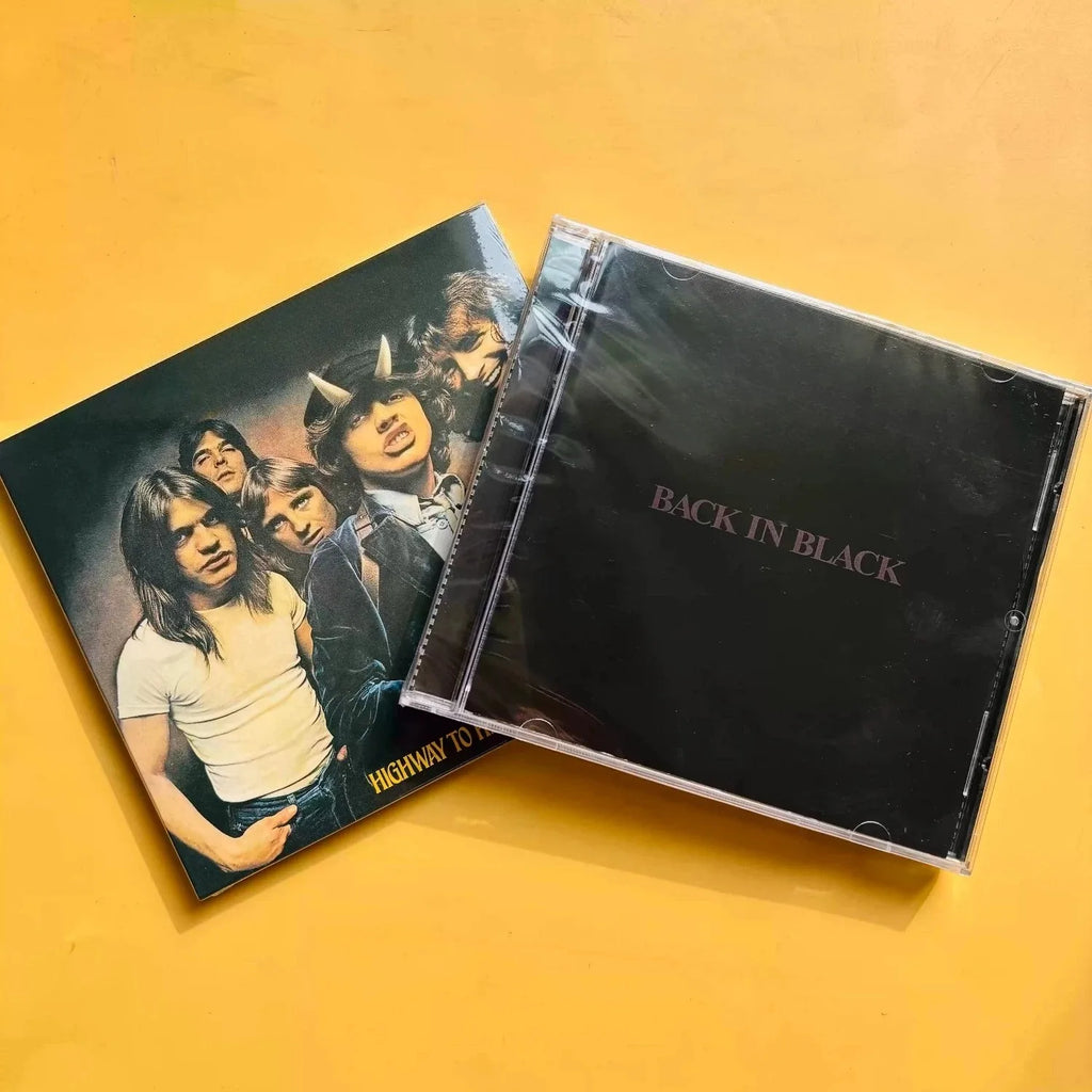 Classic Hard Rock Double Album Set "Highway To Hell" + "Back in Black" Set or Single Available, for Music Lovers Listening Qme