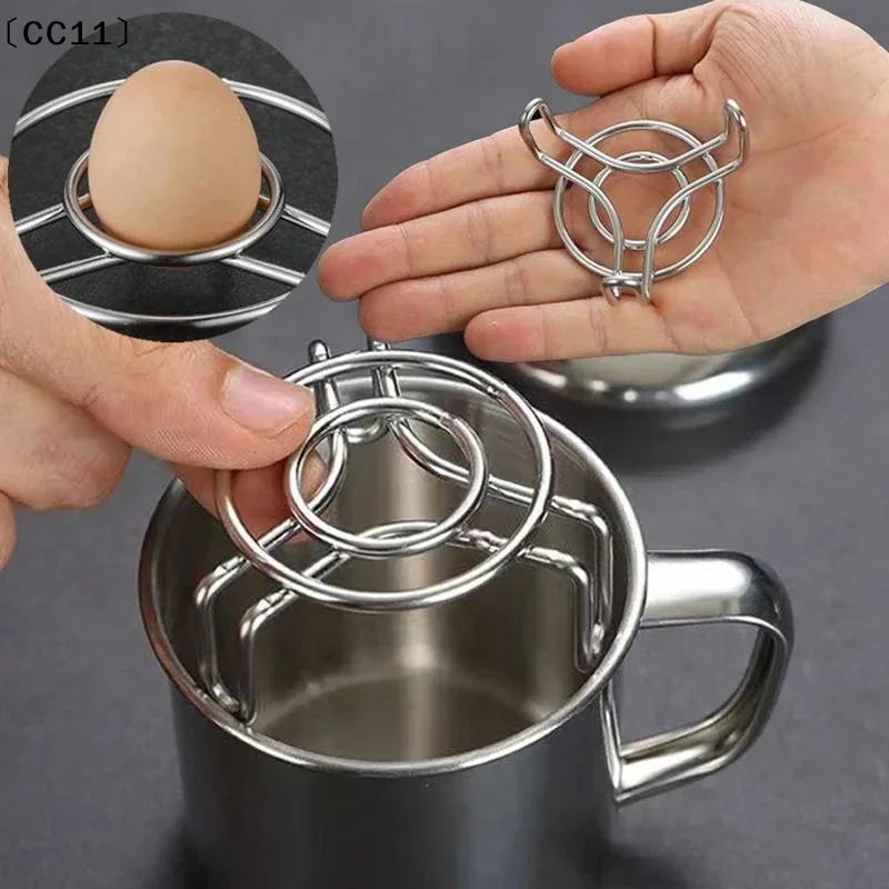 Ultra Mini Steaming Rack Small Stainless Steel Height Leg Health Pot Qme